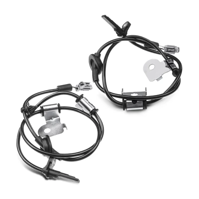 2 Pcs Front ABS Wheel Speed Sensor