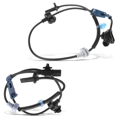 2 Pcs Front ABS Wheel Speed Sensor