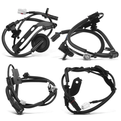 4 Pcs Front & Rear ABS Wheel Speed Sensor