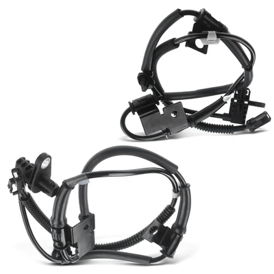 2 Pcs Front ABS Wheel Speed Sensor