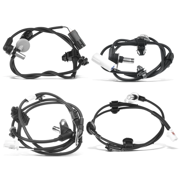 4 Pcs Front & Rear ABS Wheel Speed Sensor for 2007-2012 Mazda CX-7