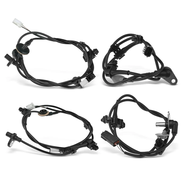 4 Pcs Front & Rear ABS Wheel Speed Sensor for Mazda CX-9 2007-2008 2011-2015