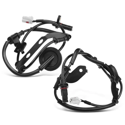 2 Pcs Rear ABS Wheel Speed Sensor