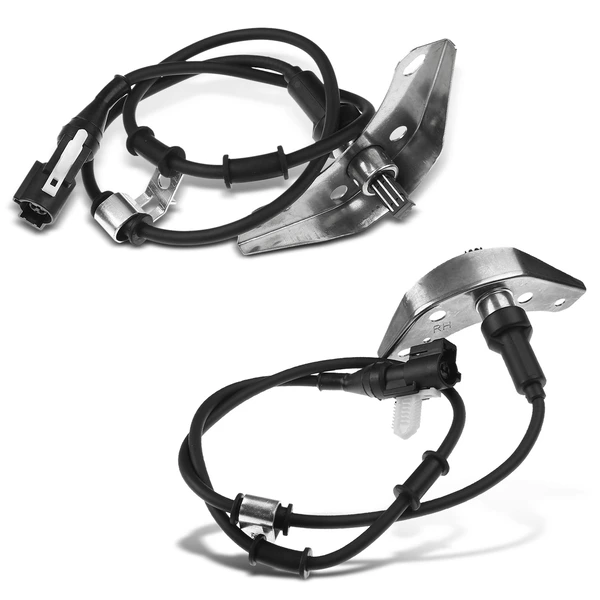 2 Pcs Front ABS Wheel Speed Sensor for 2005 Ford E-350 Club Wagon