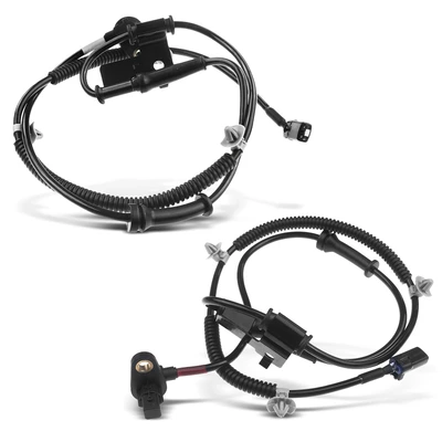2 Pcs Front ABS Wheel Speed Sensor