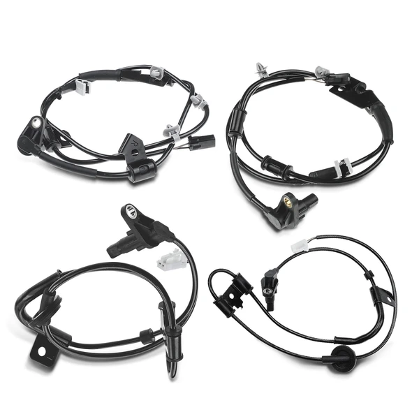 4 Pcs Front & Rear ABS Wheel Speed Sensor for Hyundai Tiburon 2006-2008 2.0L 2.7L