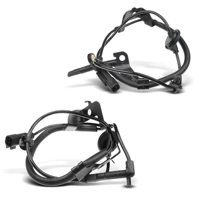 2 Pcs Rear ABS Wheel Speed Sensor