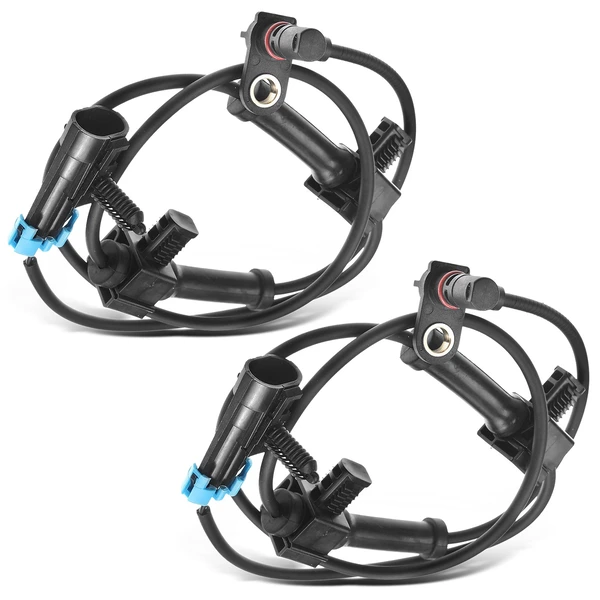 2 Pcs Rear ABS Wheel Speed Sensor for Hummer H3 2006-2010 H3T 2009-2010