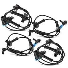 4 Pcs Front & Rear ABS Wheel Speed Sensor for Hummer H3 2006-2008