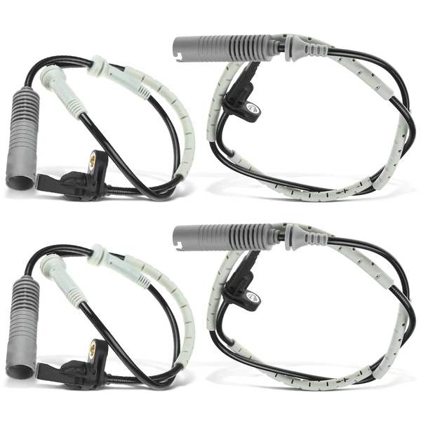 4 Pcs Front & Rear ABS Wheel Speed Sensor for 2008-2013 BMW M3