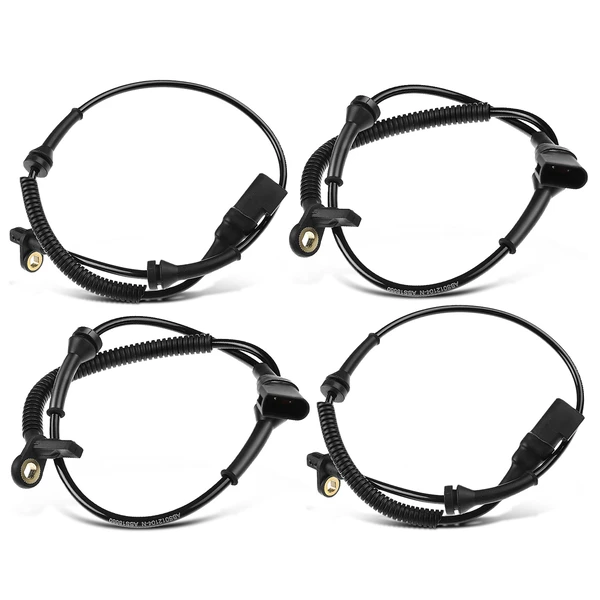 4 Pcs Front & Rear ABS Wheel Speed Sensor for Ford Transit Connect 2010-2013