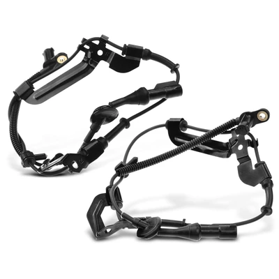 2 Pcs Front ABS Wheel Speed Sensor