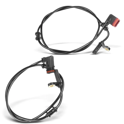2 Pcs Rear ABS Wheel Speed Sensor