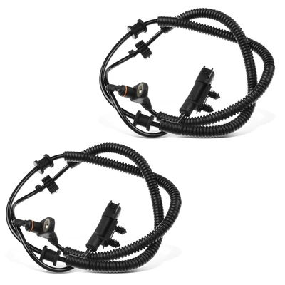 2 Pcs Front ABS Wheel Speed Sensor