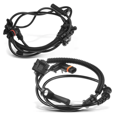 2 Pcs Rear ABS Wheel Speed Sensor