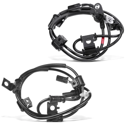 2 Pcs Front ABS Wheel Speed Sensor