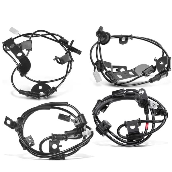 4 Pcs Front & Rear ABS Wheel Speed Sensor for Hyundai Tucson 2010 L4 2.4L FWD