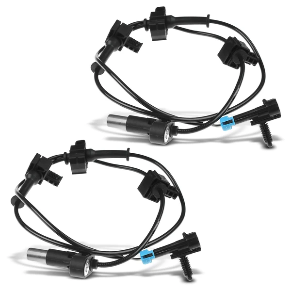 2 Pcs Rear ABS Wheel Speed Sensor for 2009-2010 Chevrolet Silverado 2500 HD