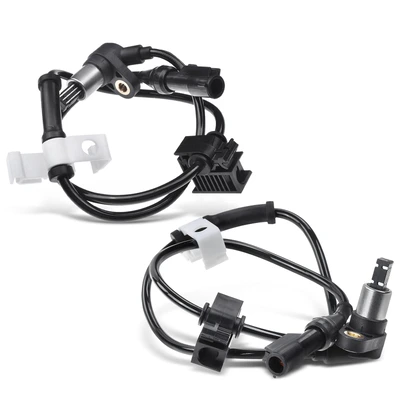 2 Pcs Front ABS Wheel Speed Sensor