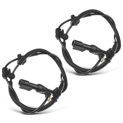 2 Pcs Front ABS Wheel Speed Sensor