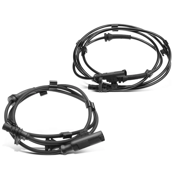 2 Pcs Rear ABS Wheel Speed Sensor for 2008-2015 Smart Fortwo