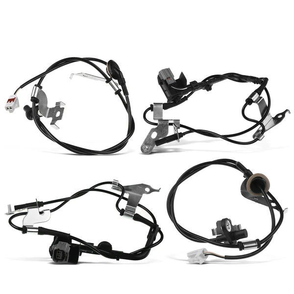 4 Pcs Front & Rear ABS Wheel Speed Sensor for 2009-2013 Mazda 6