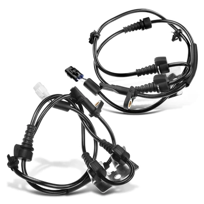 2 Pcs Front ABS Wheel Speed Sensor