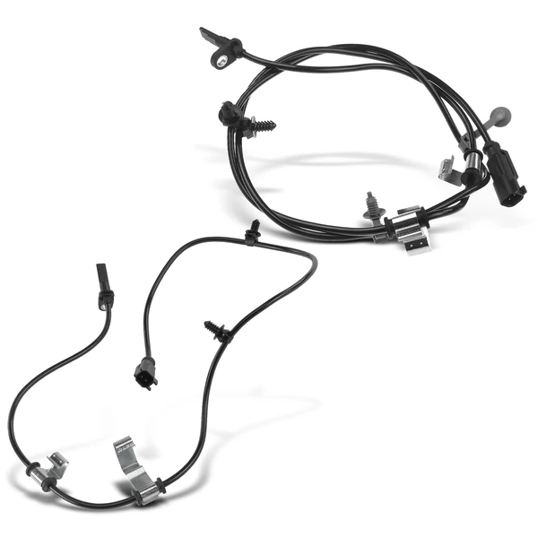 2 Pcs Rear ABS Wheel Speed Sensor for 2011 Ford Edge