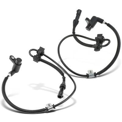 2 Pcs Front ABS Wheel Speed Sensor