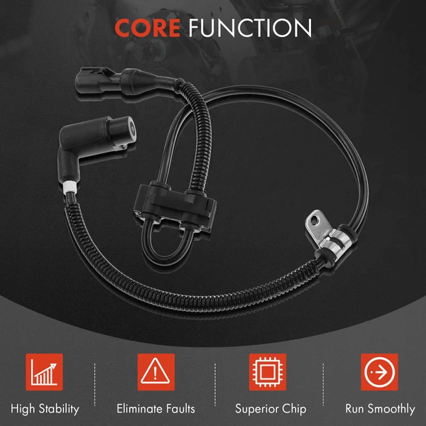 2 Pcs Front ABS Wheel Speed Sensor for Ford Windstar 1999-2003 3.0L 3.8L