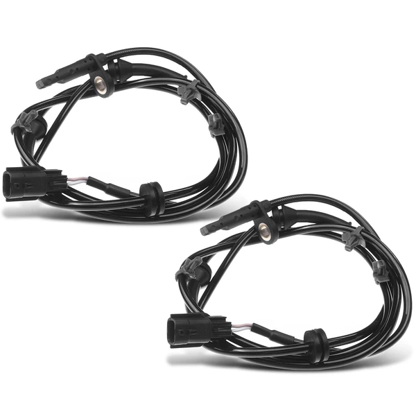 2 Pcs Rear ABS Wheel Speed Sensor for BMW F10 528i xDrive 535i M5 F12 F13