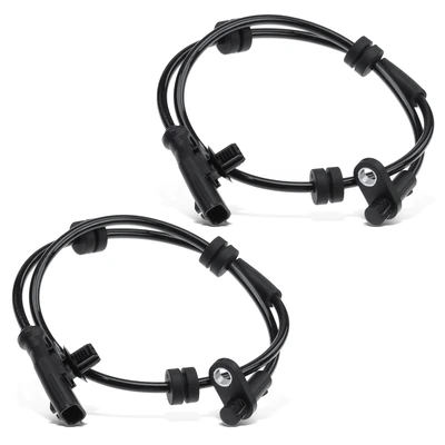 2 Pcs Rear ABS Wheel Speed Sensor