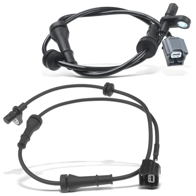 2 Pcs Rear ABS Wheel Speed Sensor