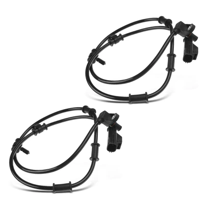 2 Pcs Front ABS Wheel Speed Sensor