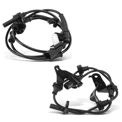 2 Pcs Rear ABS Wheel Speed Sensor