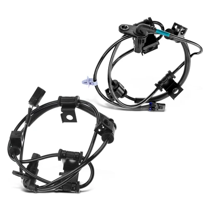 2 Pcs Front ABS Wheel Speed Sensor