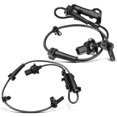 2 Pcs Front ABS Wheel Speed Sensor