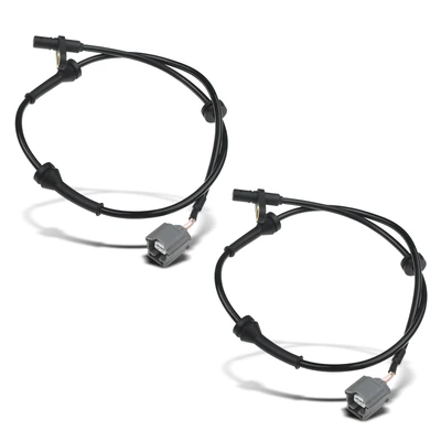2 Pcs Rear ABS Wheel Speed Sensor