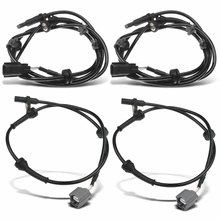 4 Pcs Front & Rear ABS Wheel Speed Sensor