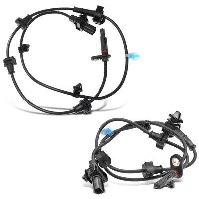 2 Pcs Rear ABS Wheel Speed Sensor