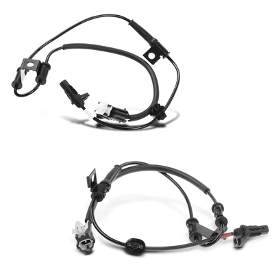 2 Pcs Front ABS Wheel Speed Sensor