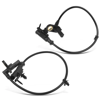 2 Pcs Rear ABS Wheel Speed Sensor