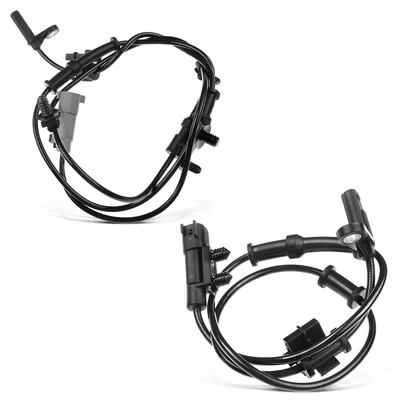 2 Pcs Rear ABS Wheel Speed Sensor