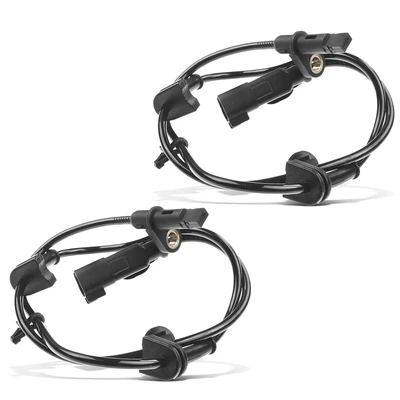 2 Pcs Front ABS Wheel Speed Sensor