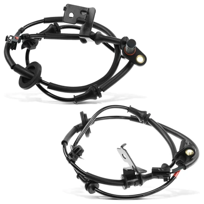 2 Pcs Rear ABS Wheel Speed Sensor