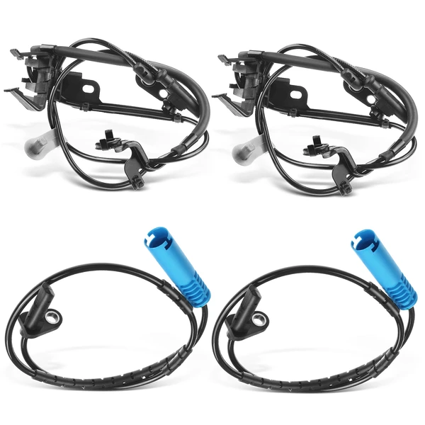 4 Pcs Front & Rear ABS Wheel Speed Sensor for 2013-2016 Mini Cooper Paceman