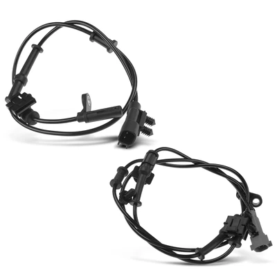 2 Pcs Rear ABS Wheel Speed Sensor