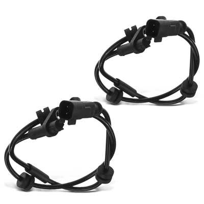 2 Pcs Rear ABS Wheel Speed Sensor