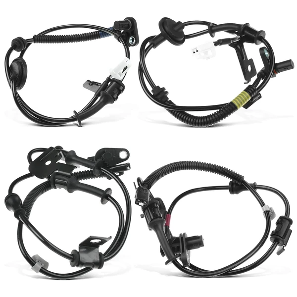 4 Pcs Front & Rear ABS Wheel Speed Sensor for 2012-2017 Hyundai Accent