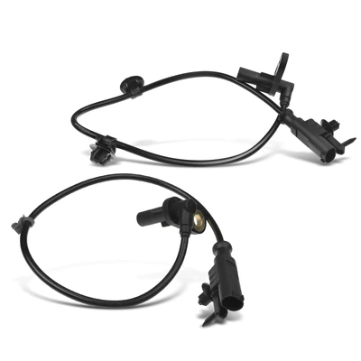 2 Pcs Rear ABS Wheel Speed Sensor